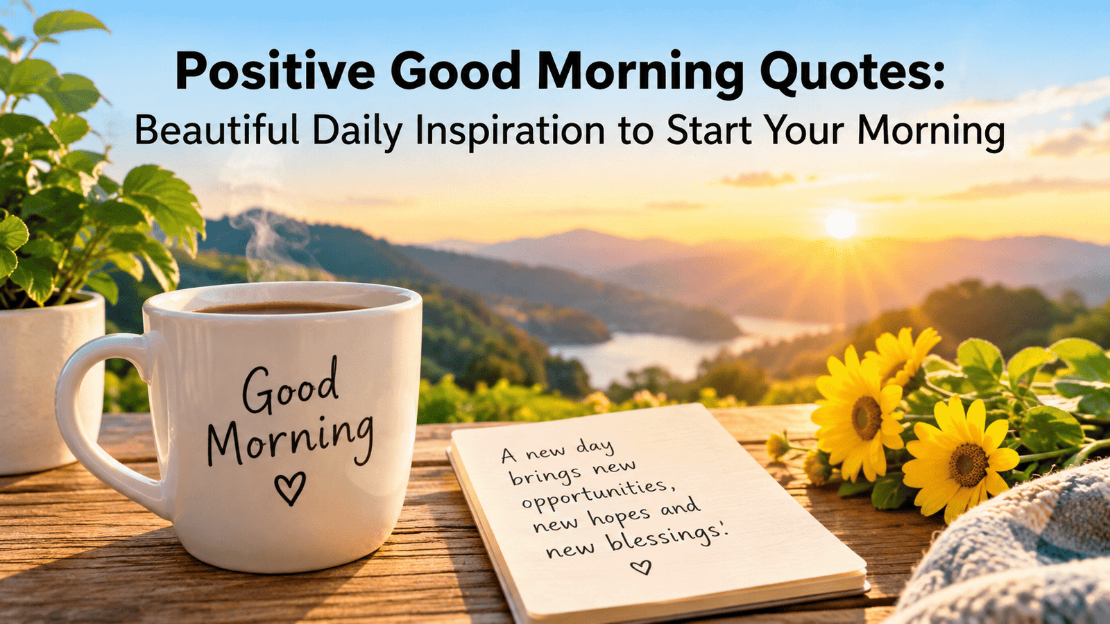 Positive Good Morning Quotes