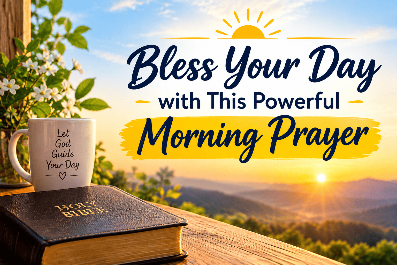 Bless Your Day with This Powerful Morning Prayer