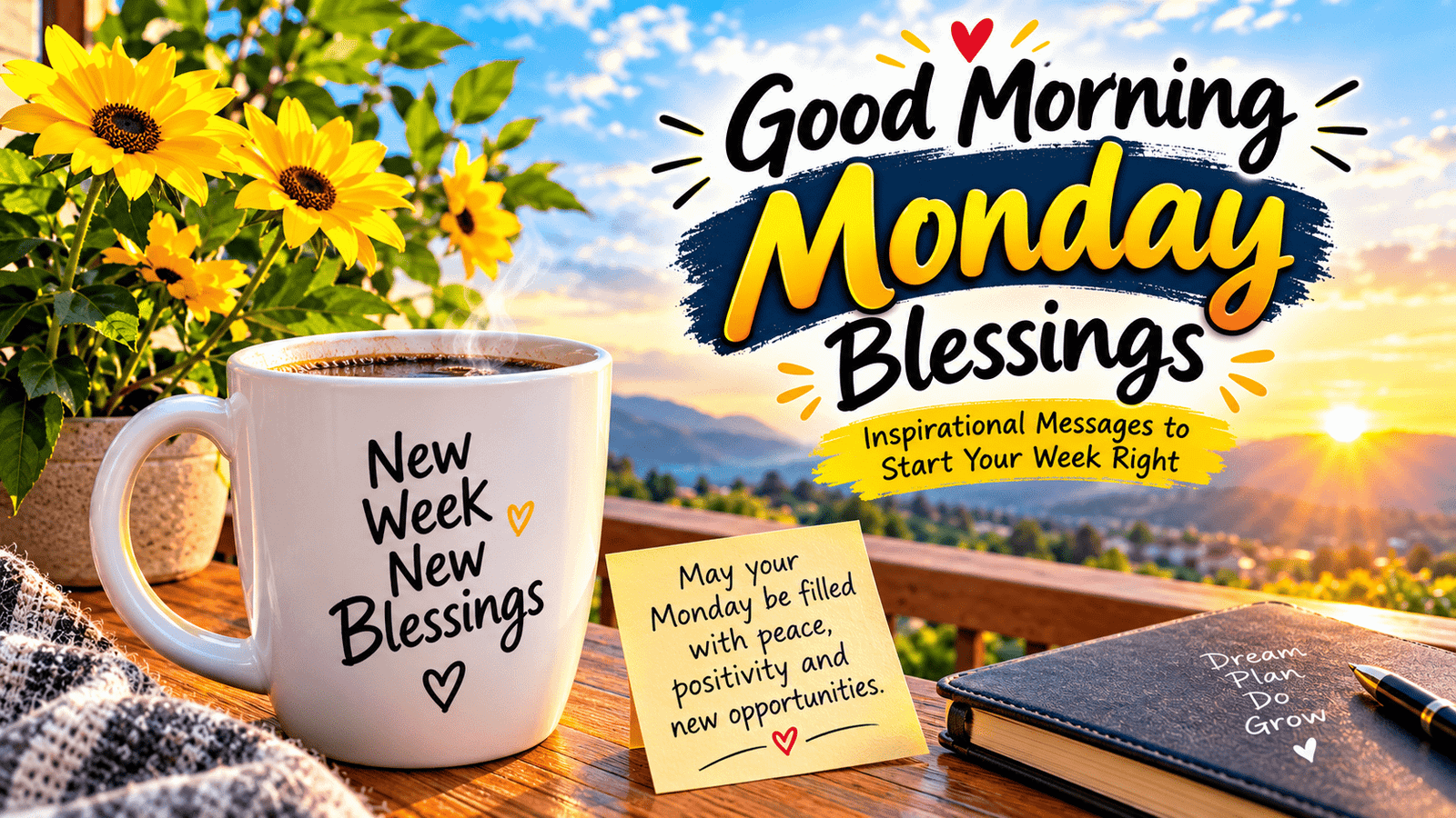 Good Morning Monday Blessings