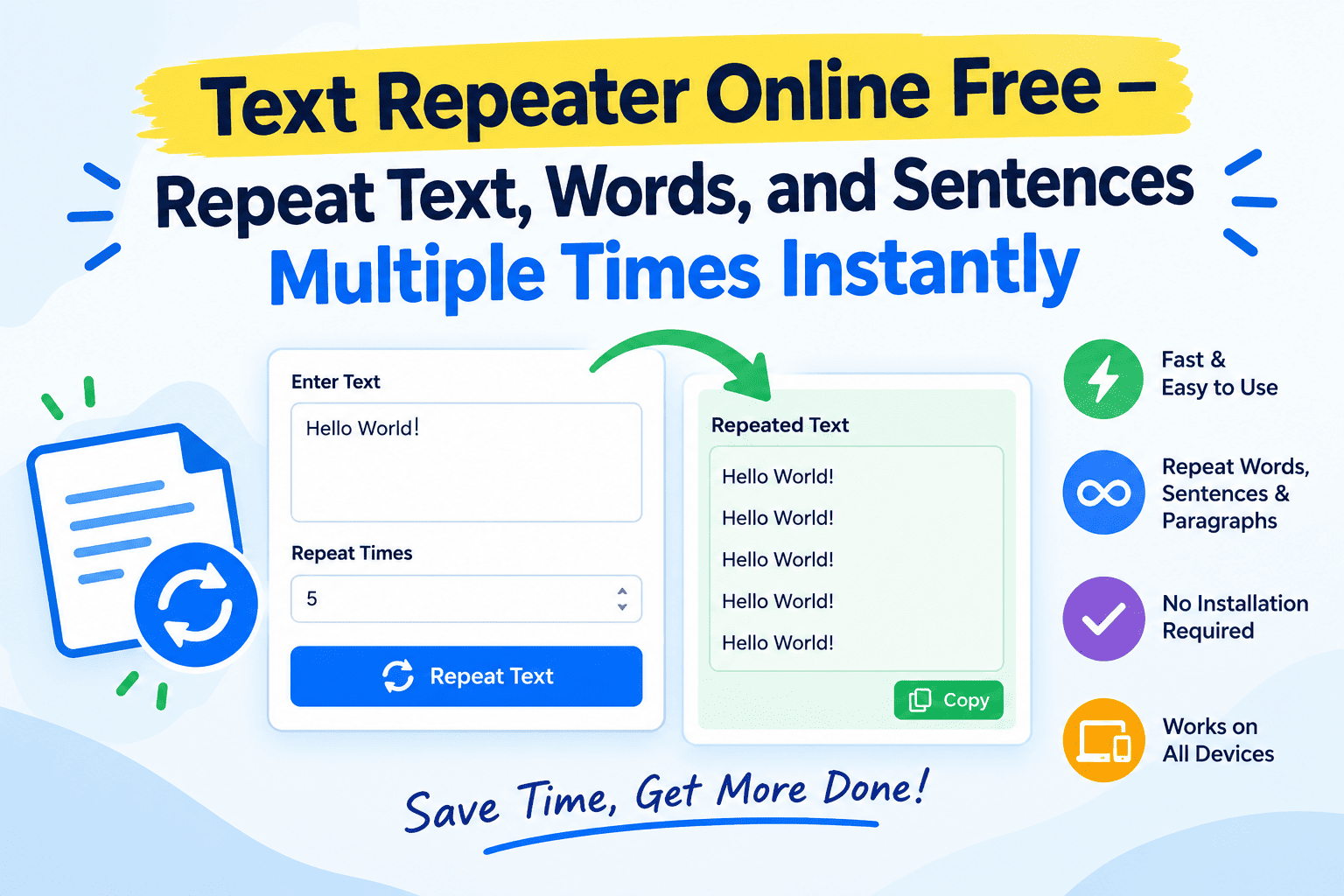 Text Repeater
