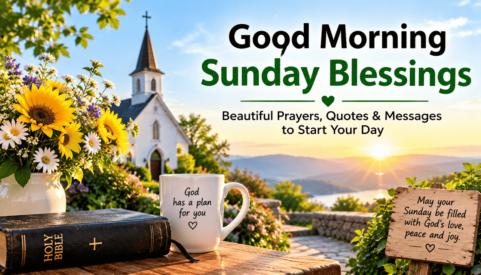 Good Morning Sunday Blessings