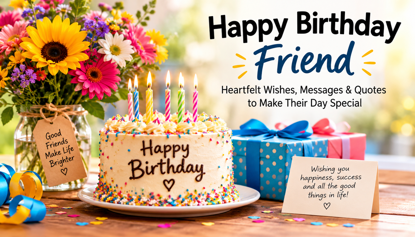 Happy Birthday Friend
